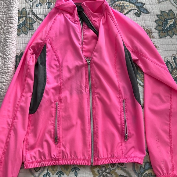 Pink and Gray track jacket - Picture 1 of 5